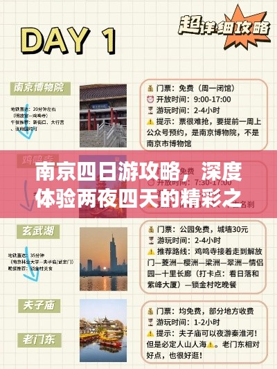 南京四日游攻略，深度体验两夜四天的精彩之旅！