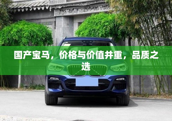 国产宝马，价格与价值并重，品质之选