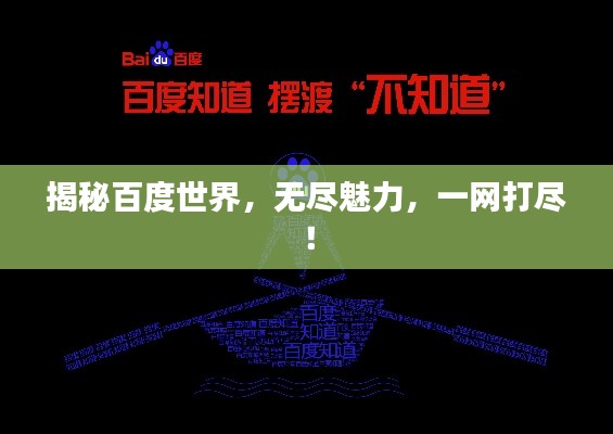 揭秘百度世界，无尽魅力，一网打尽！