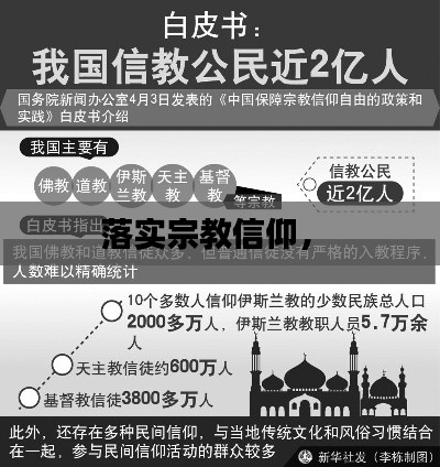 落实宗教信仰， 