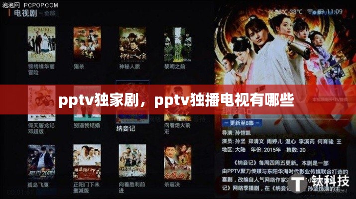 pptv独家剧，pptv独播电视有哪些 