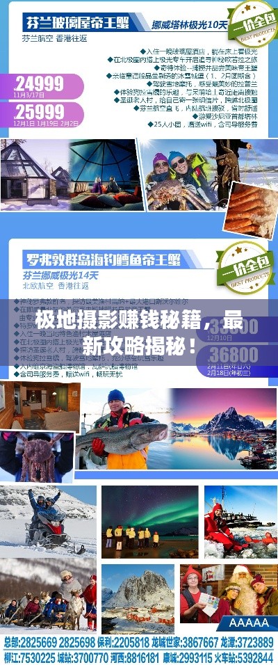 极地摄影赚钱秘籍，最新攻略揭秘！