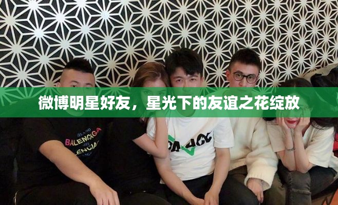微博明星好友，星光下的友谊之花绽放